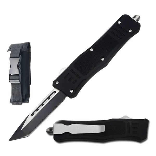 7" Tanto Blade Street Walker Out Of The Front OTF Knife - Tophatter's Guns'N'Weapons Store - FREE SHIPPING Collectible Weapons - Tophatter Daily Deals