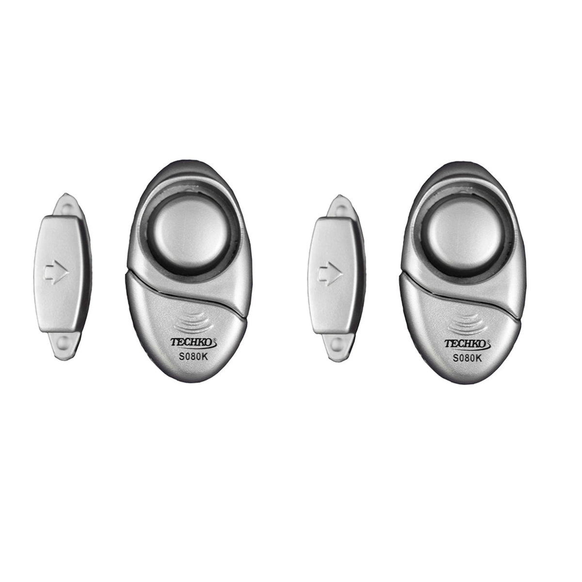 2-Pack Mighty Mini Alarm for Doors & Windows Smart Home & Security - Tophatter Daily Deals