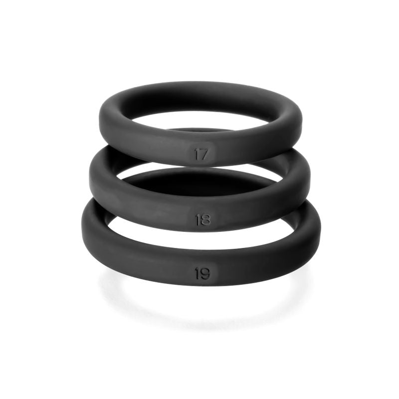 Perfect Fit XactFit Cock Ring Sizes 17 18 19 – Precision-Fit Cock Rings > Cock Ring > Sets - Tophatter Daily Deals