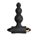 Petite Sensations Bubbles Black Anal Vibrator for Beginners > Anal Range > Vibrating Butt Plugs - Tophatter Daily Deals