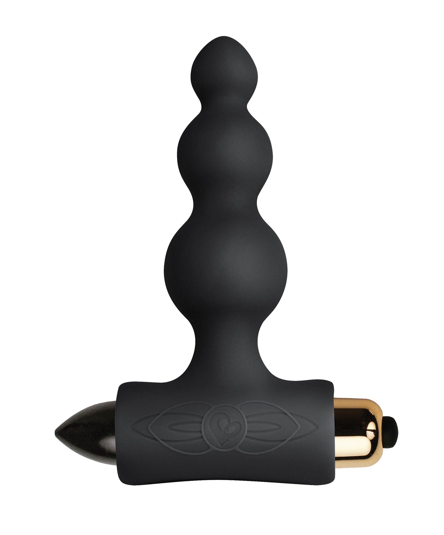 Petite Sensations Bubbles Black Anal Vibrator for Beginners > Anal Range > Vibrating Butt Plugs - Tophatter Daily Deals