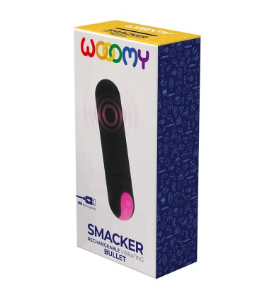 Wooomy Smacker Bullet Rechargeable – Compact Powerful Rechargeable Vibrator > Vibrators > Mini Vibrators - Tophatter Daily Deals