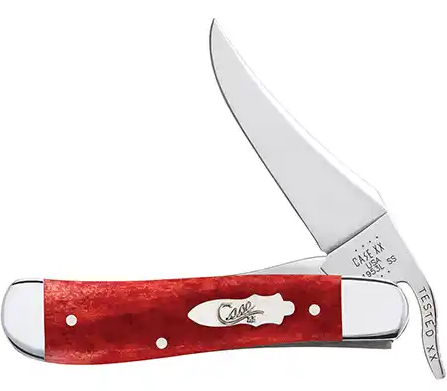 Case RussLock - Old Red Smooth Bone - 11322 Knives - Tophatter Daily Deals