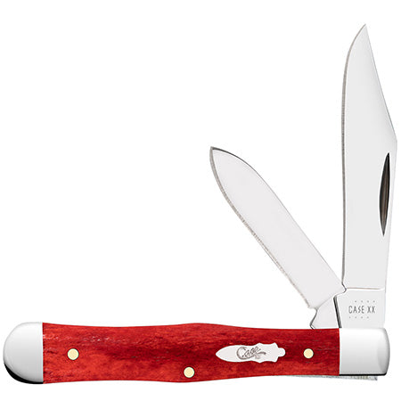Case Small Swell Center Jack - Smooth Old Red Bone - 11325 Knives - Tophatter Daily Deals
