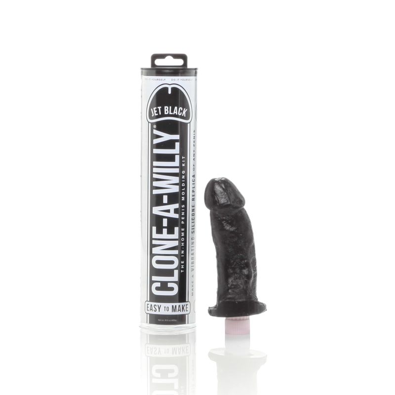 Clone A Willy Jet Black – DIY Customizable Vibrator Kit > Dildos > Mould Your Own Kits - Tophatter Daily Deals