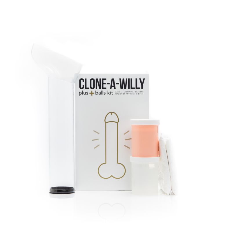 Clone-A-Willy Plus With Balls (Light Tone) > Dildos > Mould Your Own Kits - Tophatter Daily Deals