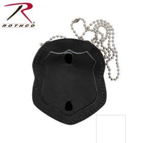 Rothco NYPD Style Leather Badge Holder With Clip - Tophatter Daily Deals