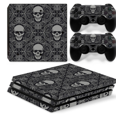 0131-0155 PS4 Pro game machine host Sticker Anti scraping geometric pattern sticker 23 3 12 0 - Tophatter Daily Deals