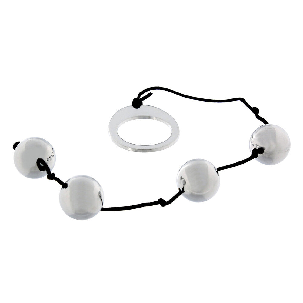 Heavy Metal Anal Beads – Metal Handle Anal Toy > Anal Range > Anal Beads - Tophatter Daily Deals