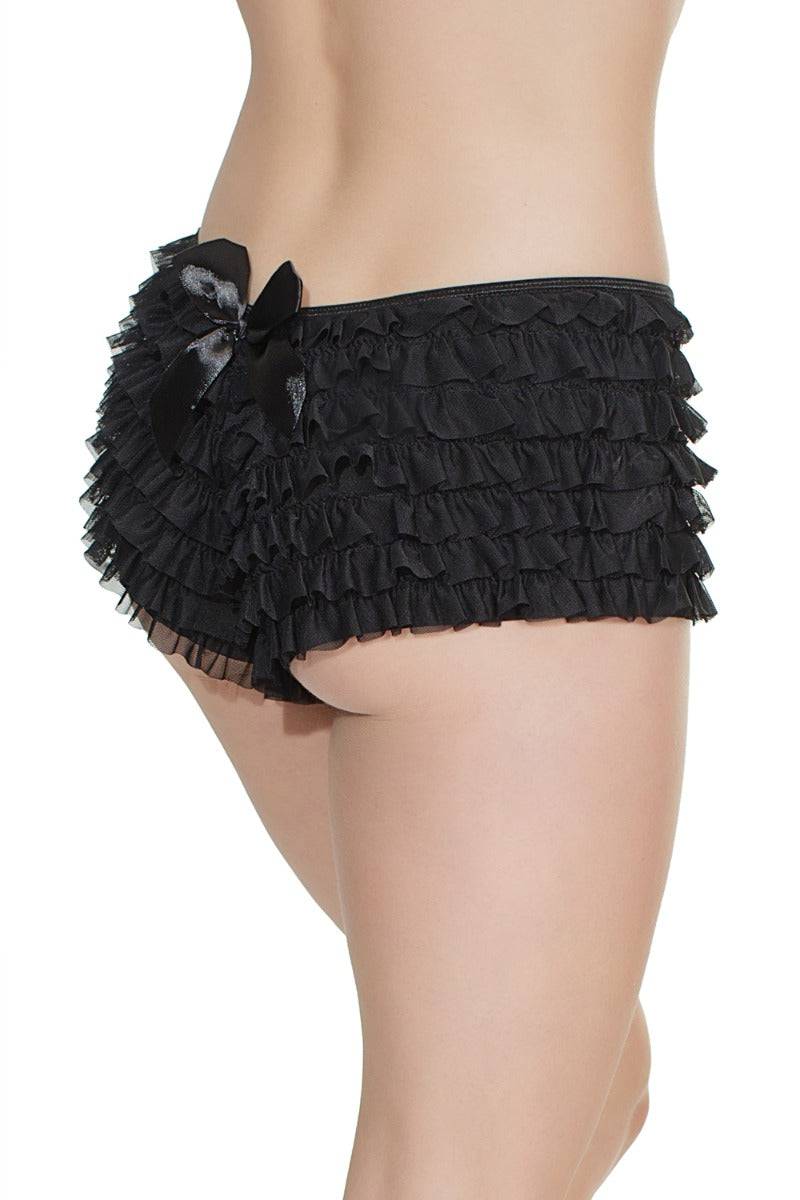 Coquette - 114 - Booty Short Black OSXL Lingerie - Tophatter Daily Deals