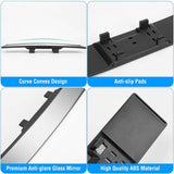 11.4-Inch Interior Clip-On Curve Car Rearview Mirror Automotive - Tophatter Daily Deals