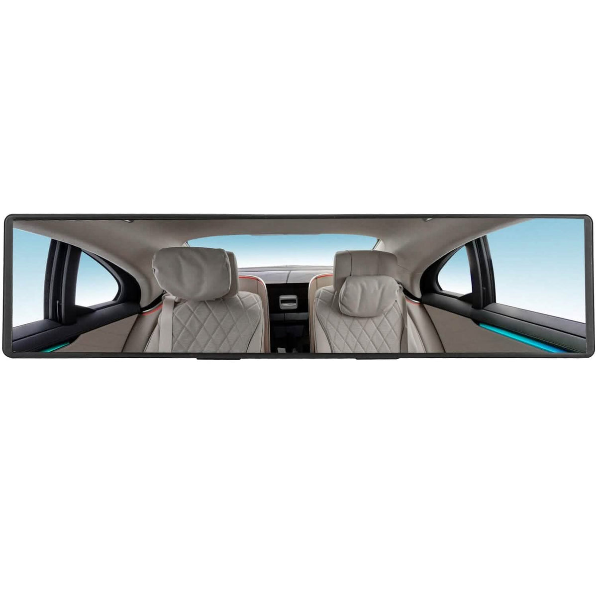 11.4-Inch Interior Clip-On Curve Car Rearview Mirror Automotive - Tophatter Daily Deals