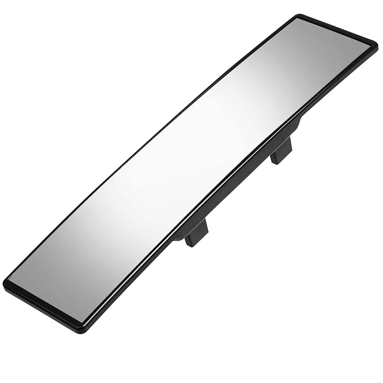 11.4-Inch Interior Clip-On Curve Car Rearview Mirror Automotive - Tophatter Daily Deals