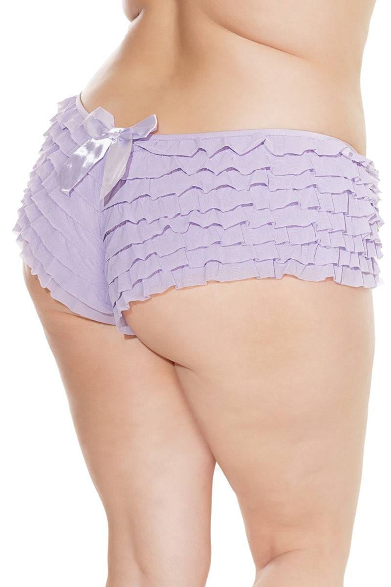 Coquette - 114 - Booty Short Lilac OSXL Lingerie - Tophatter Daily Deals