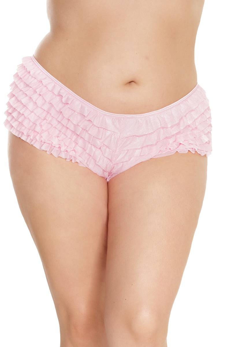 Coquette - 114 - Booty Short Pink Lingerie - Tophatter Daily Deals