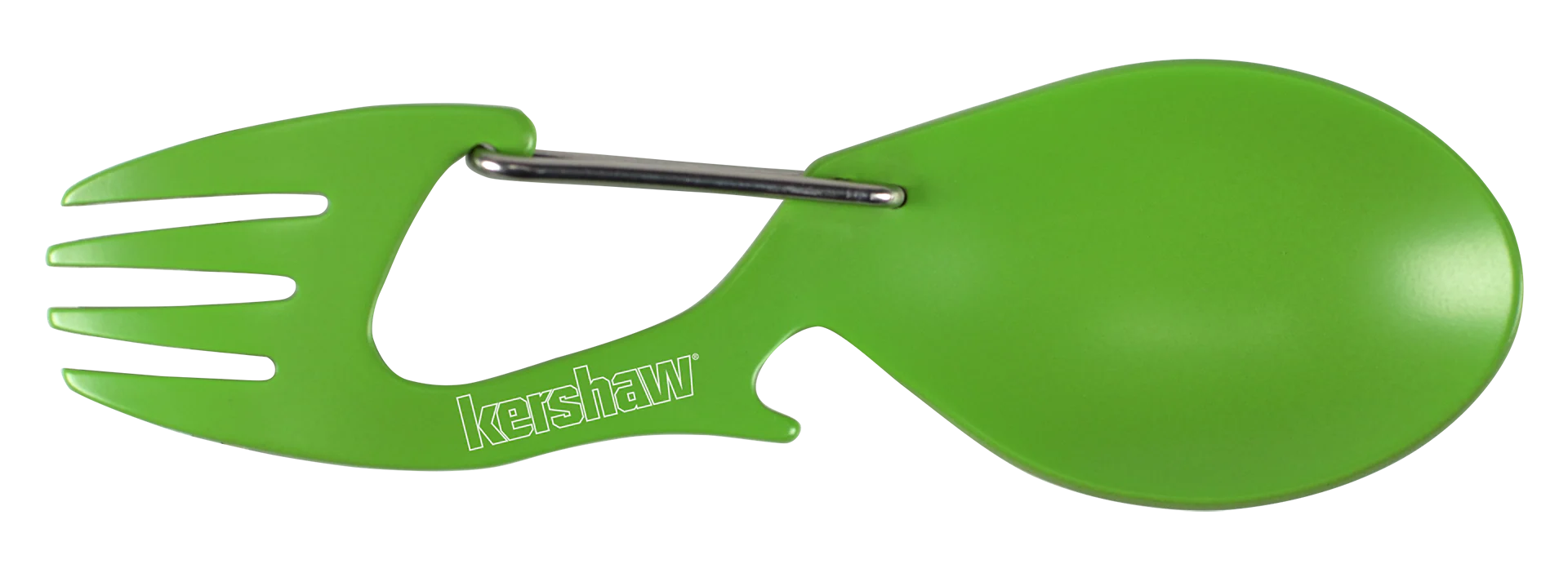 Kershaw Ration - Stainless Steel Spork Multi-Tool - Green - 1140GRN Multi-Tool - Tophatter Daily Deals