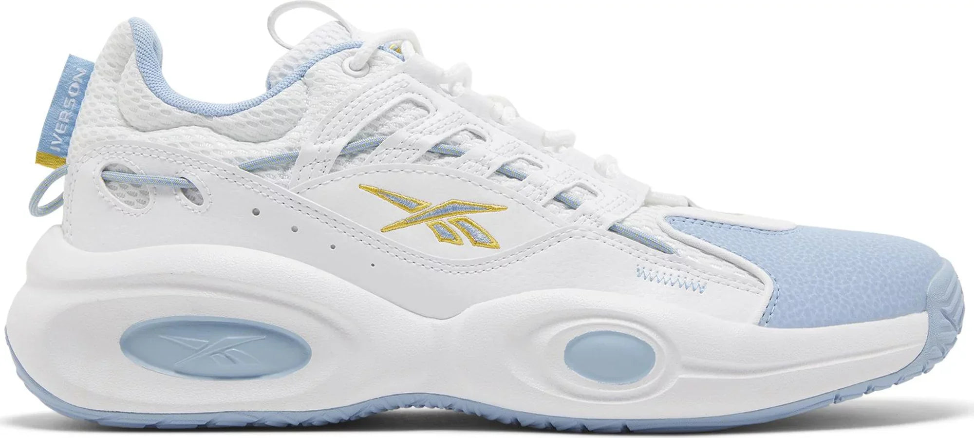 Reebok Men's Solution Mid Shoes - Ftwwht/Flublu/Toxyel Ftwwht Flublu Toxyel 11 Footwear - Tophatter Daily Deals