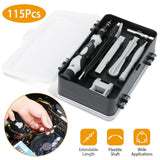 115-in-1 Magnetic Screwdriver Repair Tool Set Home Improvement - Tophatter Daily Deals