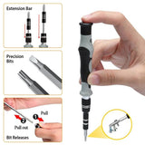 115-in-1 Magnetic Screwdriver Repair Tool Set Home Improvement - Tophatter Daily Deals