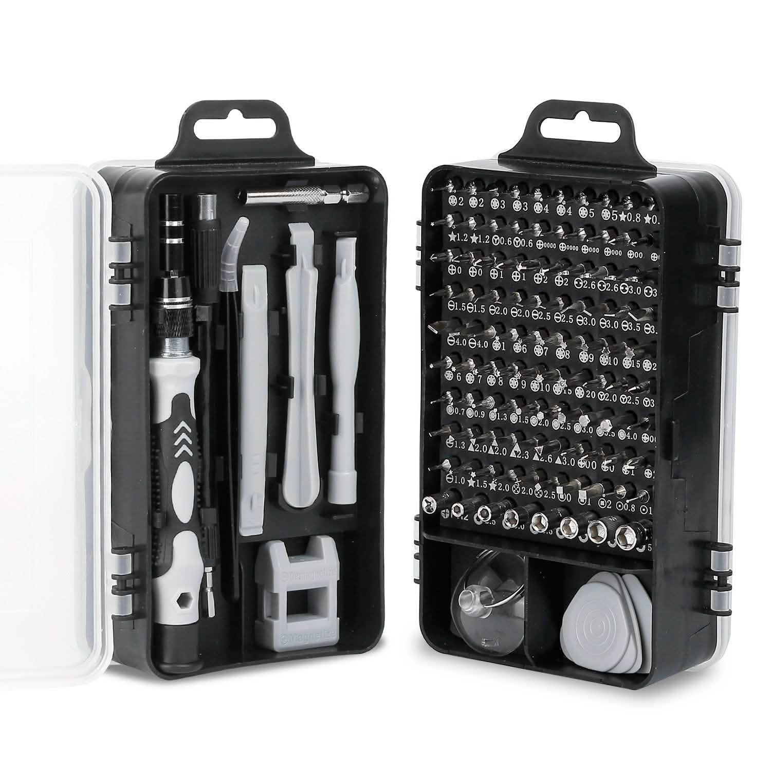 115-in-1 Magnetic Screwdriver Repair Tool Set Home Improvement - Tophatter Daily Deals