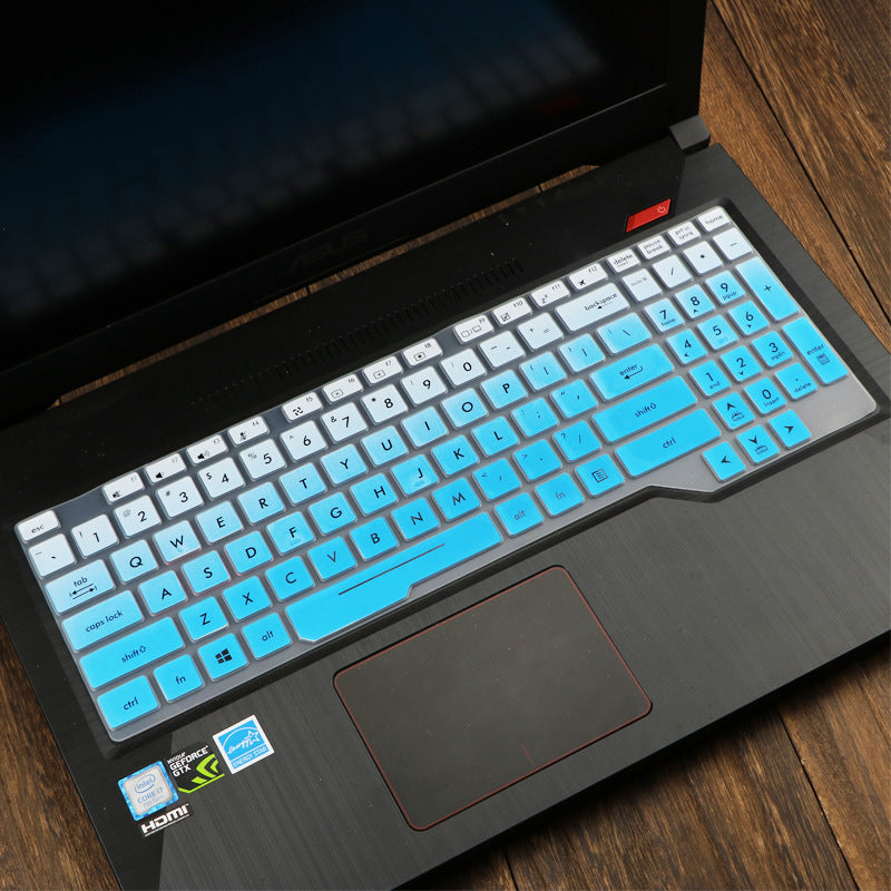 ASUS Flight Laptop Keyboard Protective Film Cover Gradient mint 0 - Tophatter Daily Deals