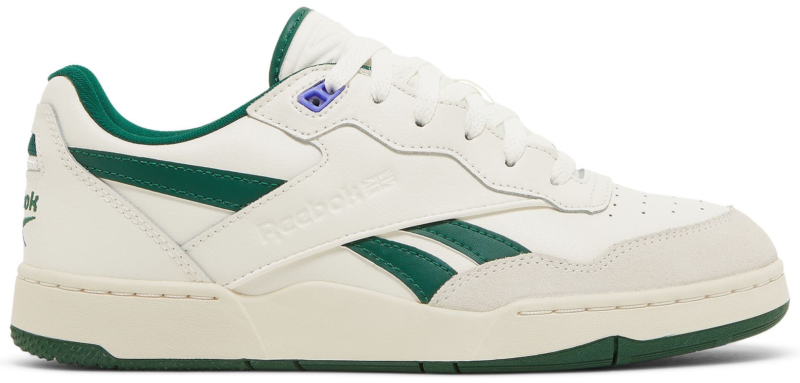 Reebok Men's Bb 4000 II Shoes - Chalk/Drkgrn/Alabas Chalk Drkgrn Alabas Footwear - Tophatter Daily Deals
