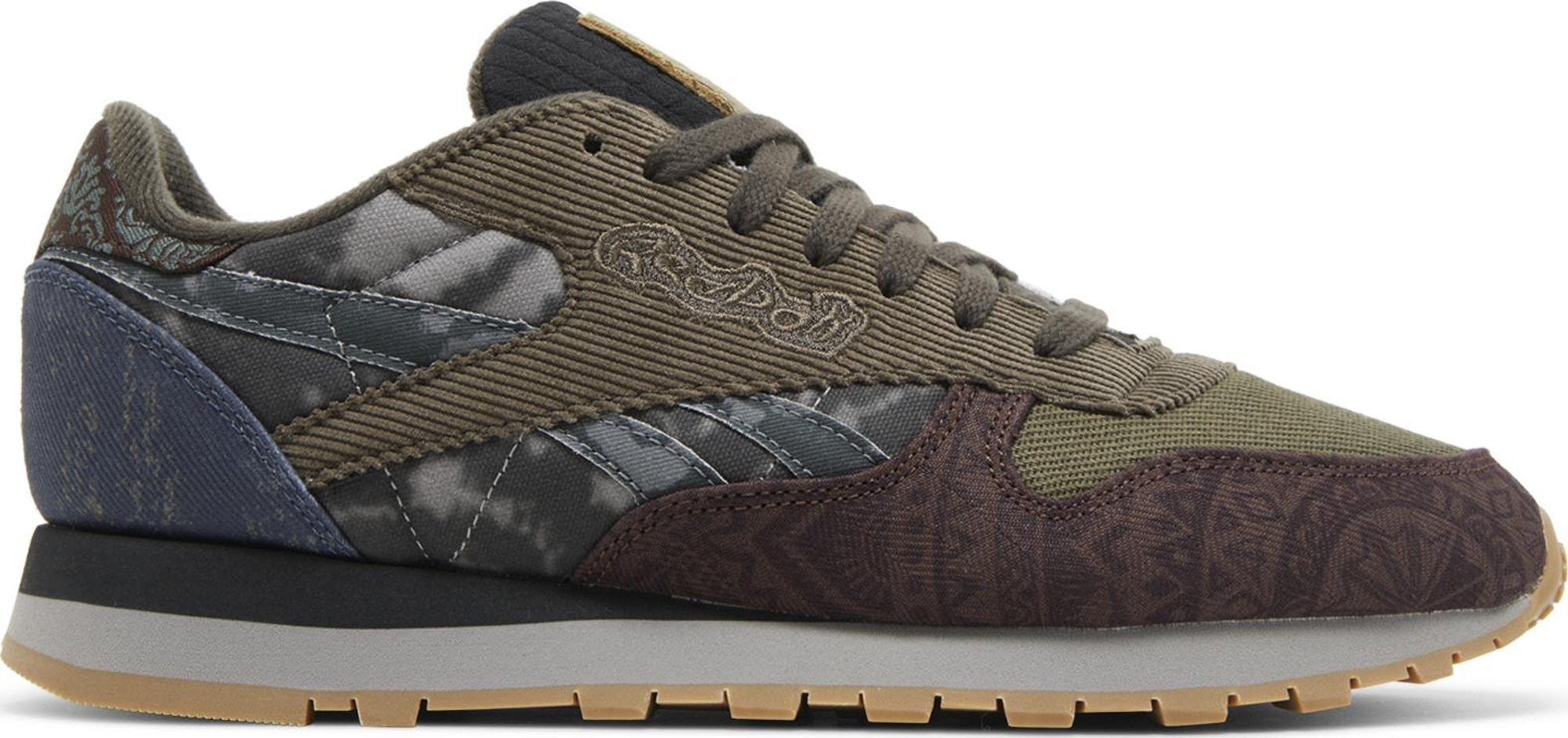 Reebok Men's Classic Leather Shoes - Gro/Lushea/Smoind Gro Lushea Smoind Footwear - Tophatter Daily Deals