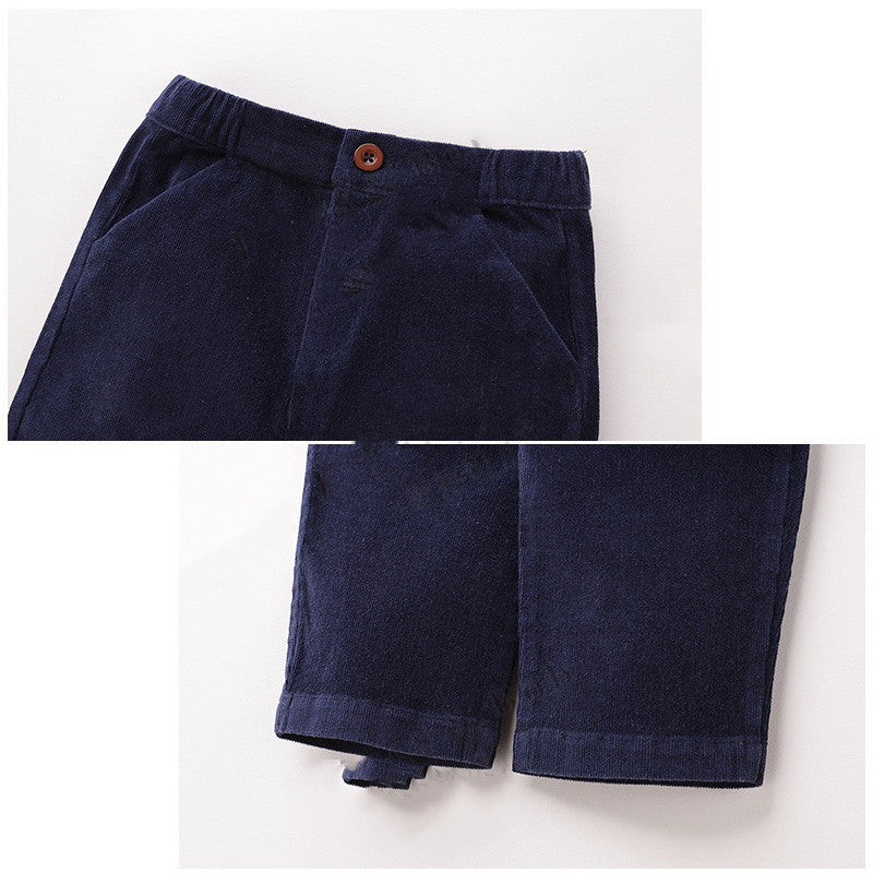Autumn and winter boy gentleman suit 0 - Tophatter Daily Deals