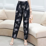 Bloomers plus size mother pants cotton linen pants 12color 0 - Tophatter Daily Deals