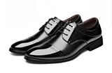 2021 spring new men's shoes business dress shoes fashion lace men's shoes shoes shoes Men's casual dress shoes - Tophatter Daily Deals