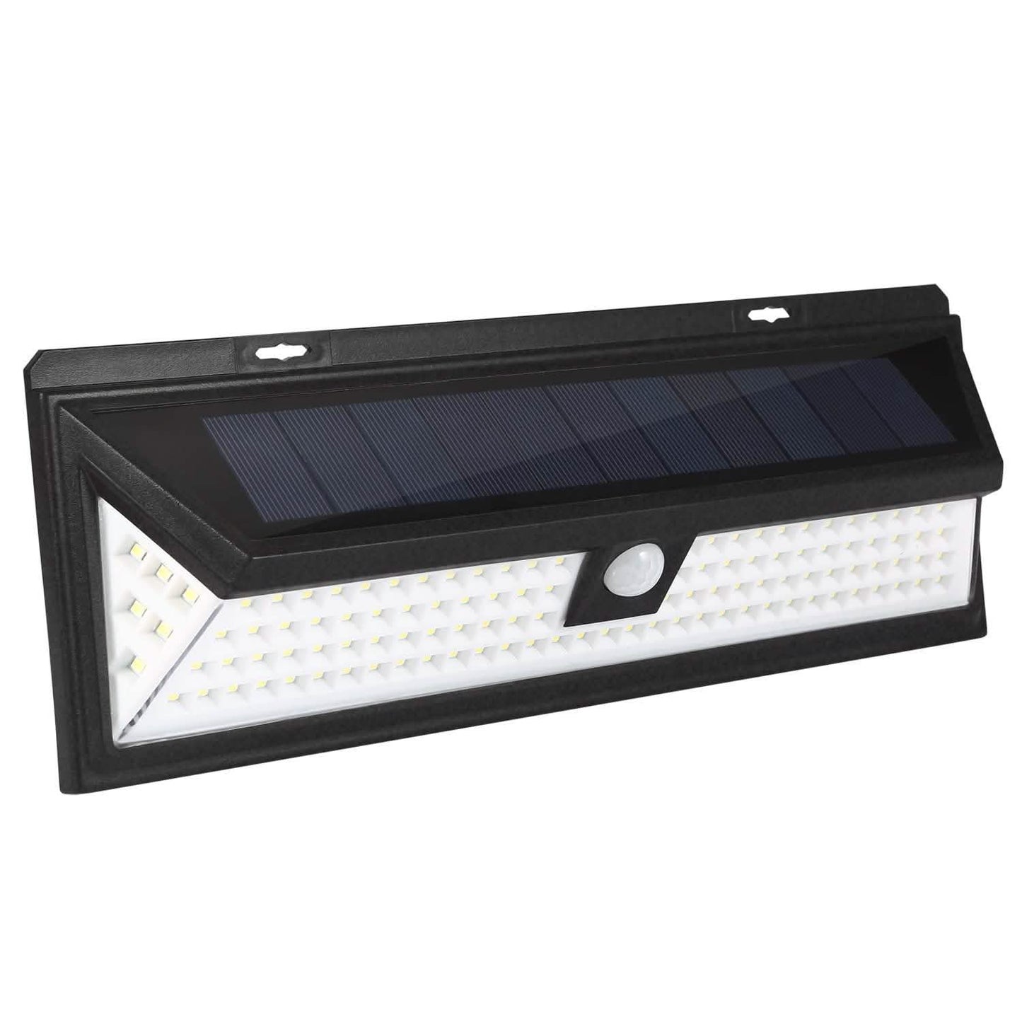 118 LEDs Solar Wall Light Outdoor Motion Sensor Lamp Outdoor Lighting - Tophatter Daily Deals