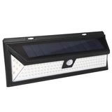 118 LEDs Solar Wall Light Outdoor Motion Sensor Lamp Outdoor Lighting - Tophatter Daily Deals