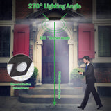 118 LEDs Solar Wall Light Outdoor Motion Sensor Lamp Outdoor Lighting - Tophatter Daily Deals