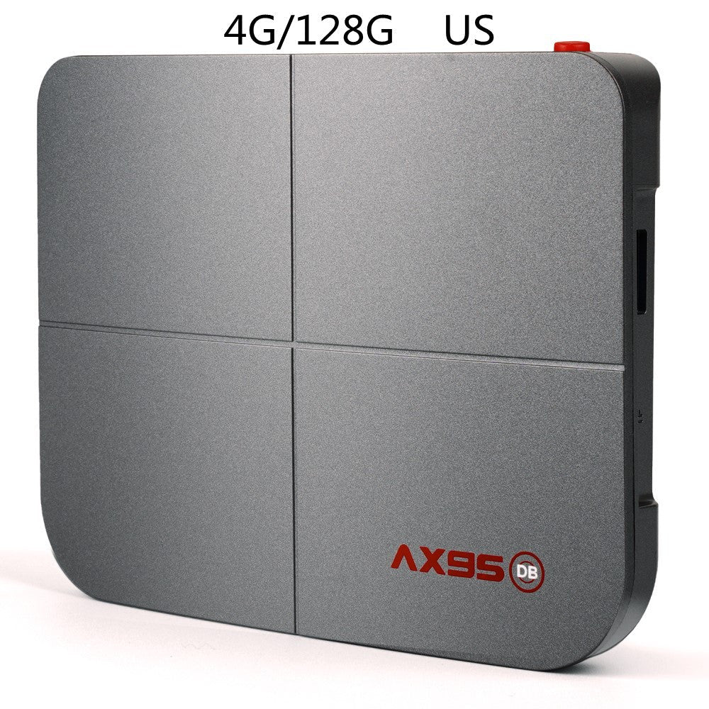 4G/128G dual-band WIFI with Bluetooth 8K TV BOX 4G 128G US 0 - Tophatter Daily Deals