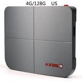 4G/128G dual-band WIFI with Bluetooth 8K TV BOX 4G 128G US 0 - Tophatter Daily Deals