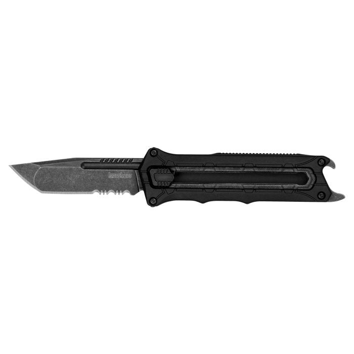Kershaw Interstellar - Manual Sliding Button Lock OTF - Polymer Handle - 1195 Knives - Tophatter Daily Deals