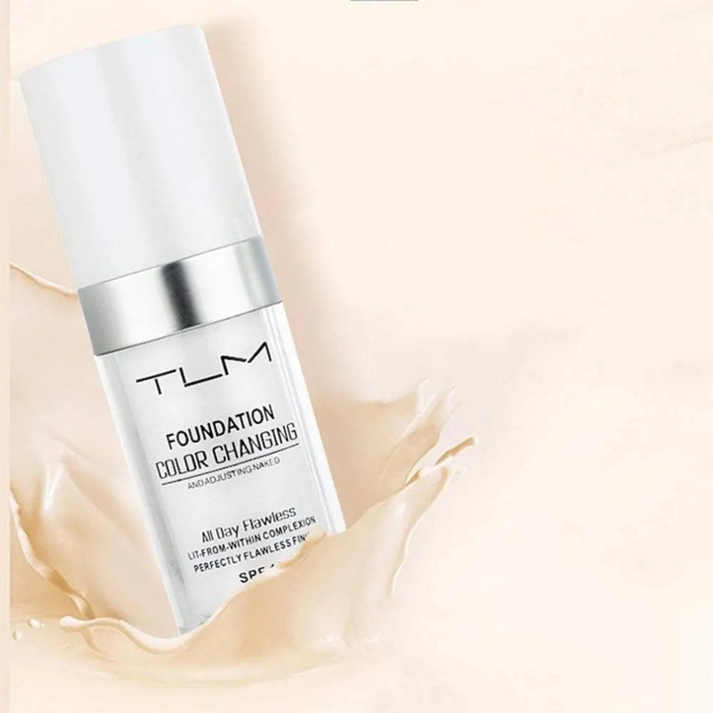 Temperature Liquid Foundation Concealer Portable Natural Color Makeup Foundation BB Concealer Bluetooth Speaker Lamp - Tophatter Daily Deals