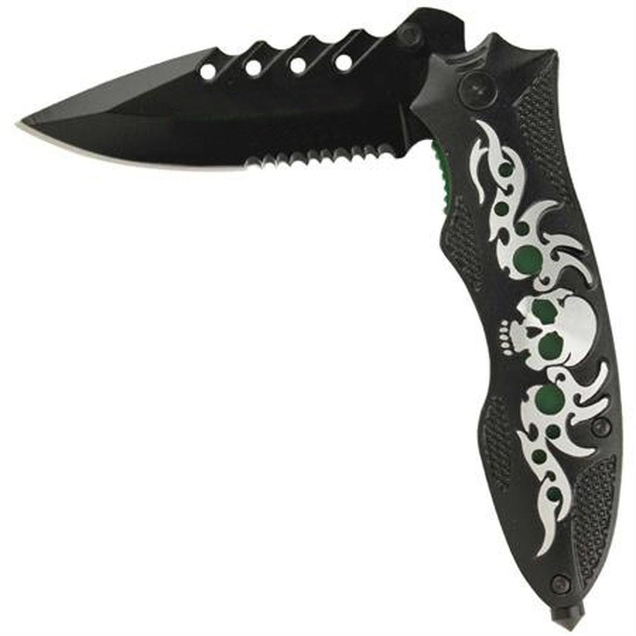 Dead Eye Killer Emergency Spring Assist Knife Knives - Tophatter Daily Deals