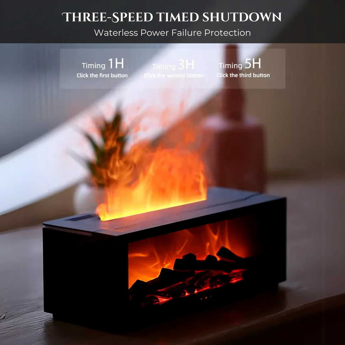 FirePlace Humidifier - Tophatter Daily Deals