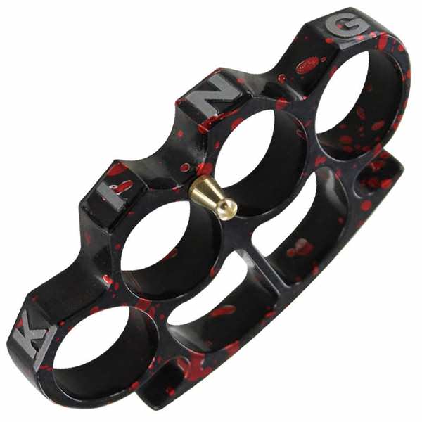 Money is King Bloody Reign Knuckle Buckle - Tophatter's Guns'N'Weapons Store Collectible Weapons - Tophatter Daily Deals