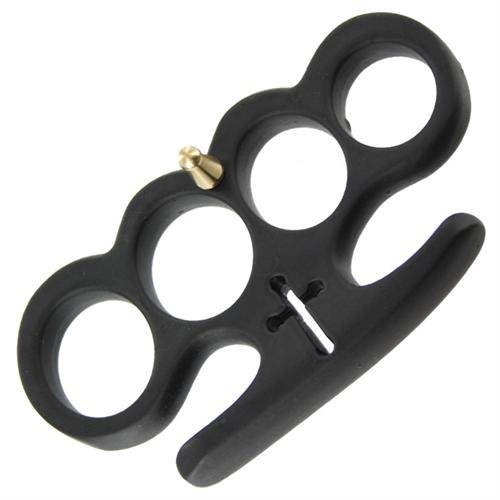Cardinal Revenge Black Buckle Knuckle Paperweight Collectible Weapons - Tophatter Daily Deals