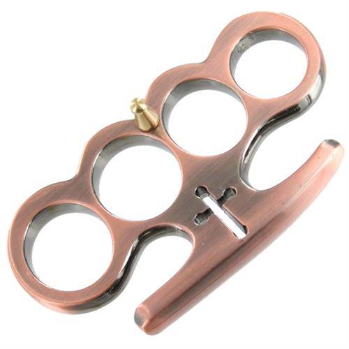 Cardinal Revenge Copper Buckle Knuckle Paperweight - Tophatter's Guns'N'Weapons Store Collectible Weapons - Tophatter Daily Deals