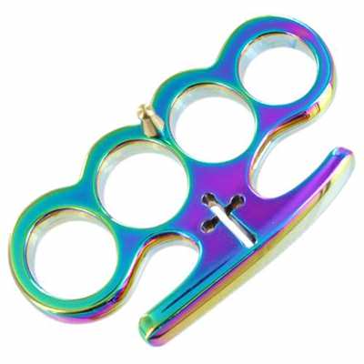 Cardinal Revenge Titanium Buckle Knuckle Paperweight - Tophatter's Guns'N'Weapons Store Collectible Weapons - Tophatter Daily Deals