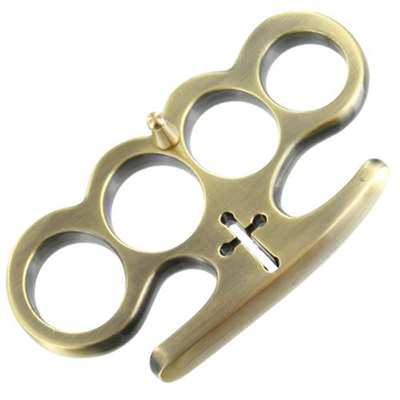 Cardinal Revenge Bronze Buckle Knuckle Paperweight Collectible Weapons - Tophatter Daily Deals