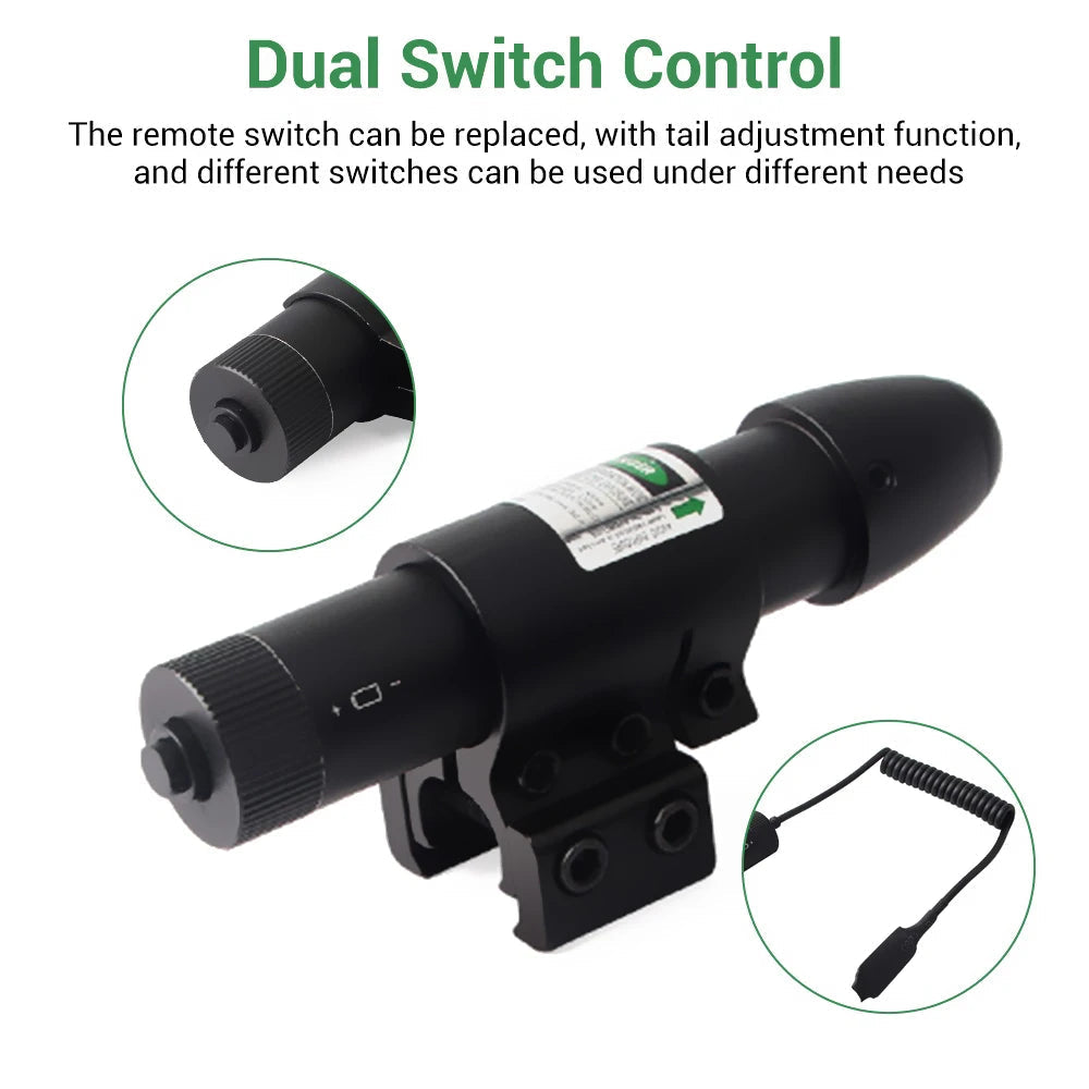 11MM/20MM DIN Rail Mount-Red/Green Laser Sight - Tophatter Daily Deals
