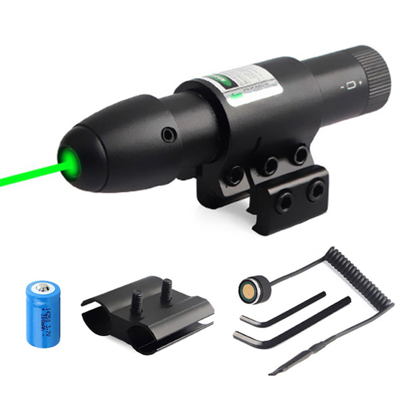 11MM/20MM DIN Rail Mount-Red/Green Laser Sight Green Laser - Tophatter Daily Deals