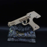 DIY 3D Semi-auto Rubber Band Pistol Model Kit - Tophatter Daily Deals