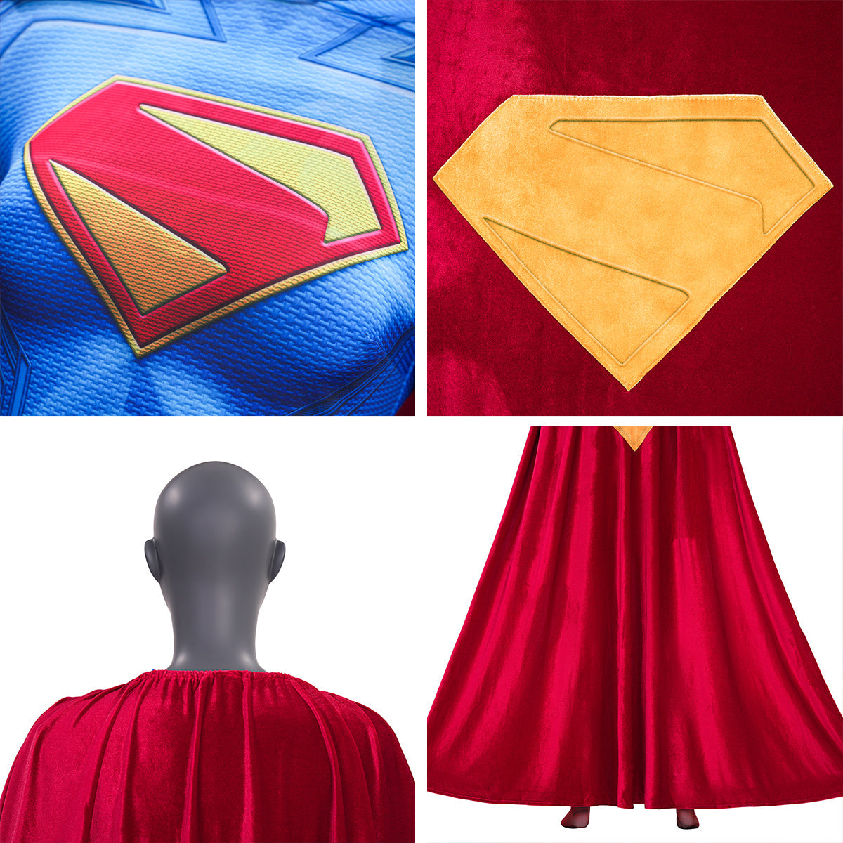 Superheroine Super Woman Jumpsuit Cosplay Costume Costume - Tophatter Daily Deals