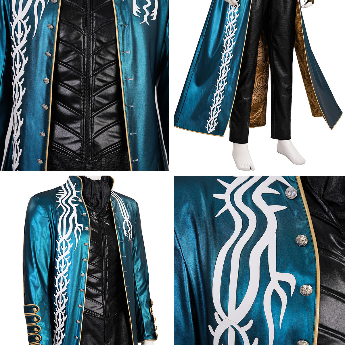 Devil May Cry 3: Dante's Awakening Vergil Cosplay Costume Costume - Tophatter Daily Deals