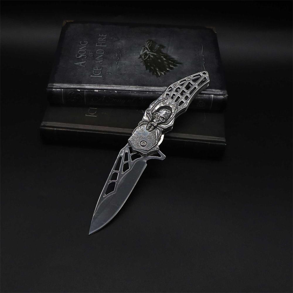 3D Skeleton Spider Folding Knife - Tophatter Daily Deals